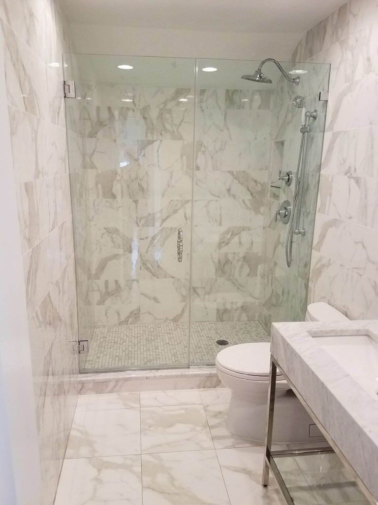 Door and Panel - Michael Angelos Custom Mirrors and Shower Enclosures